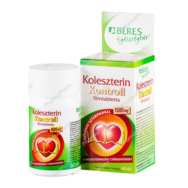 Beres Egeszsegtar Koleszterin Kontroll filmtabl 60x874241 2016 tn