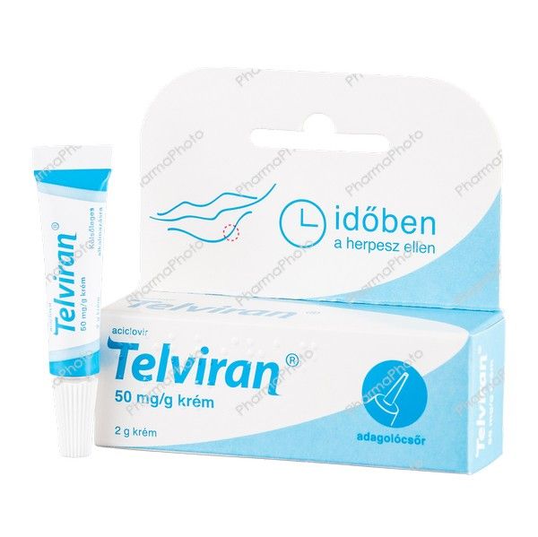 Telviran  50 mg/g krém 2g