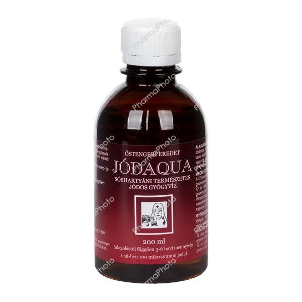 Jodaqua jódos gyógyvíz 200ml