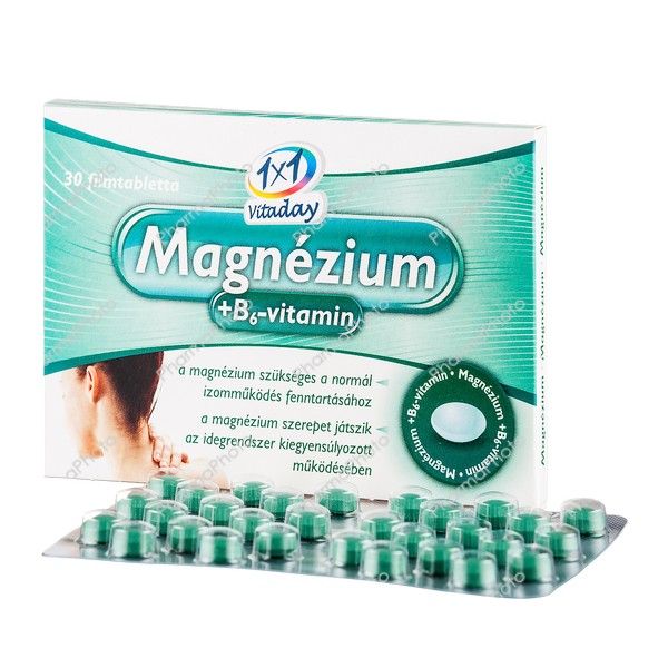 VitaPlus 1x1 Vitaday Mg B6 filmtabl. 30x