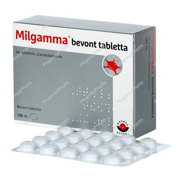 Milgamma bevont tabletta 100x