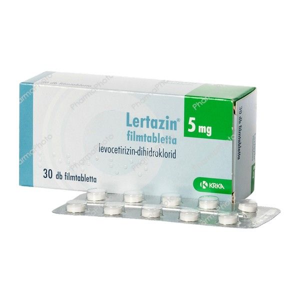 Lertazin 5 mg filmtabletta 30x