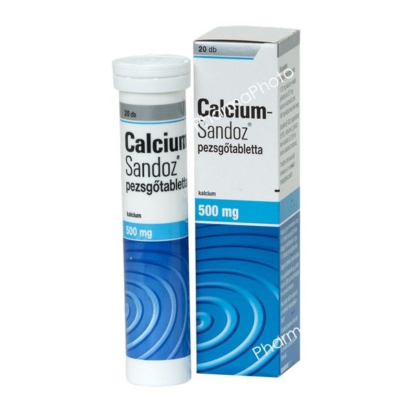 Calcium-Sandoz pezsgőtabletta 20x