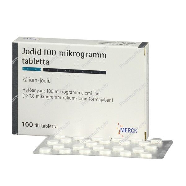 Jodid 100 mikrogramm tabletta 100x