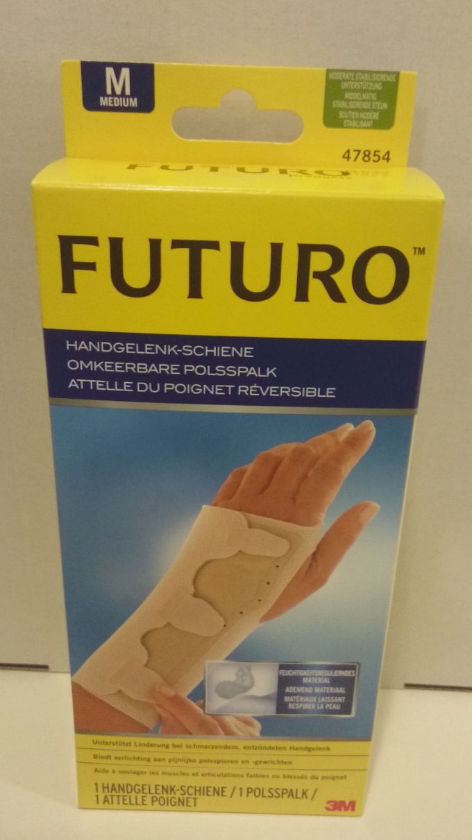 Futuro csuklór. fémsín. jobb/bal   M 1x