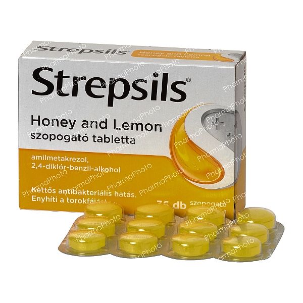 Strepsils Honey and lemon tabletta 36x