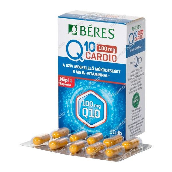 Béres Koenzim Q10 100mg étrendkiegészítő kapszula 30x
