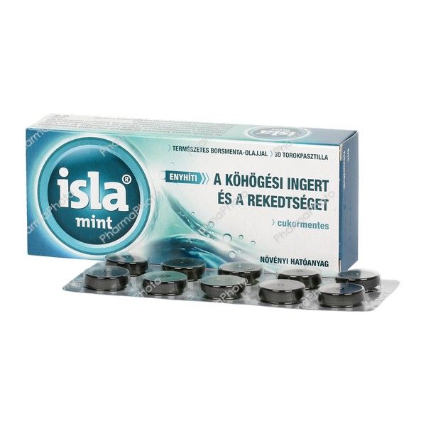 Isla-Mint szopogató tabletta 30x