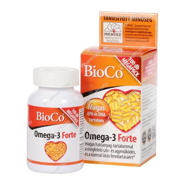 BioCo Omega-3 forte kapszula 100x